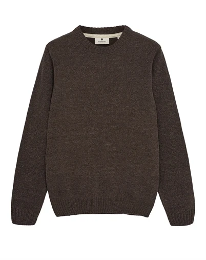 Anerkjendt - AKSune Chenille Strik - Chocolate Brown